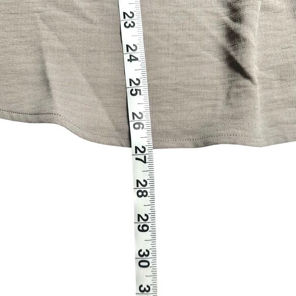 Brochu Walker Taupe V-Neck Long Sleeve Blouse - Picture 6 of 13